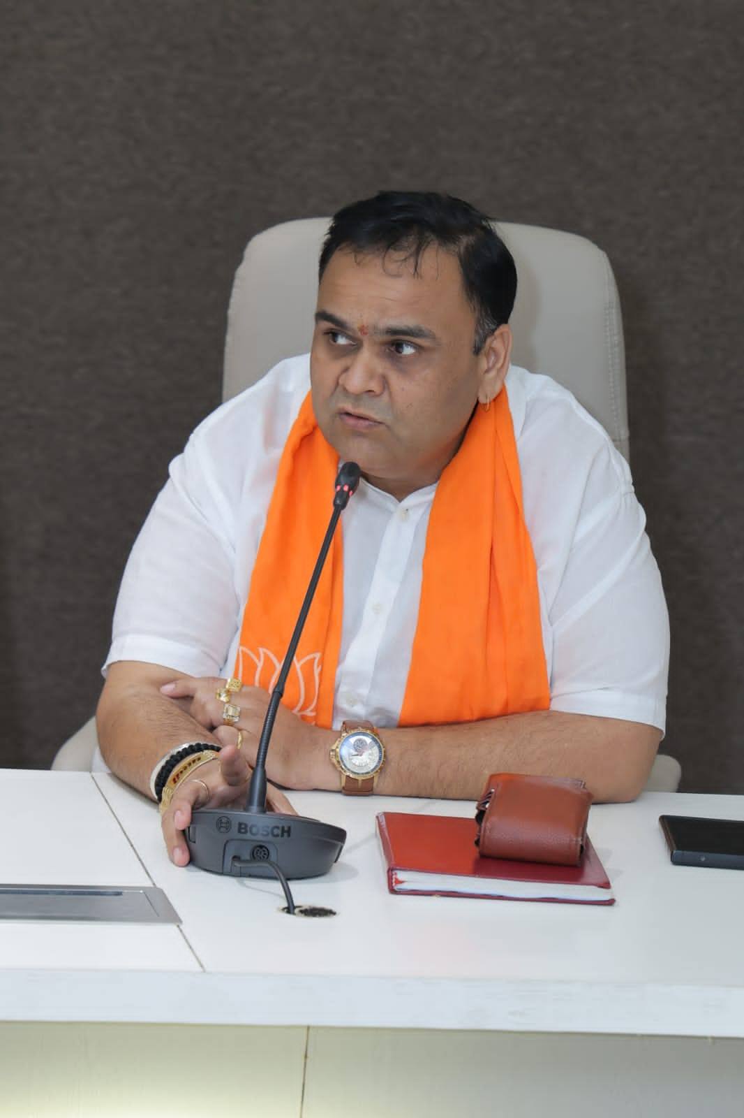 તા.૨૭-૦૩-૨૦૨૫ ના રોજ શ્રી કમલમ સુરત જિલ્લા મધ્યસ્થ કાર્યાલય બારડોલી, સુરત ખાતે પાર્ટી લક્ષી આગામી કાર્યક્રમ મન કી બાત યોજાયો.